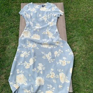 J. Peterman Company Silk Dress